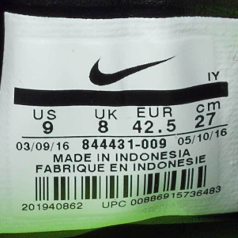 NIKE耐克2018夏新款足球鞋男子毒蜂AG胶质短钉足球鞋 844431-009