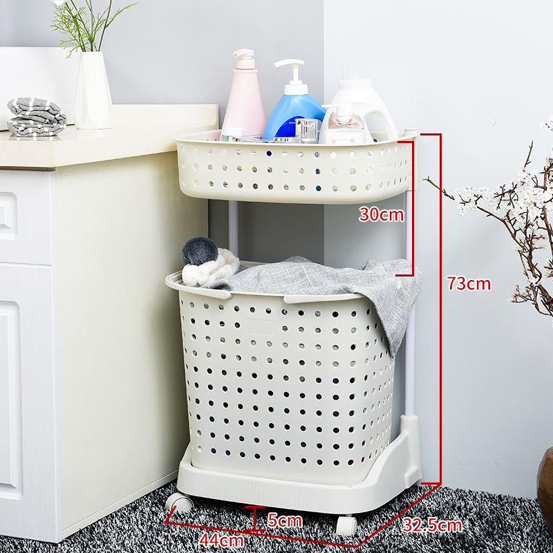 脏衣篮脏衣服收纳筐玩具衣物收纳框塑料洗衣篮脏衣篓装衣蓝娄日用家居