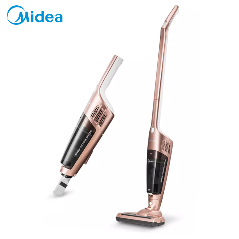 美的(Midea)吸尘器U3-L021D家用强力 扫地机 手持式车载两用 吸尘器无耗材 无线吸尘器