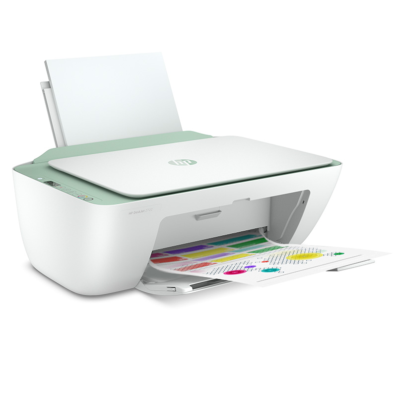 惠普(hp)2722/2628/2622/2621 A4彩色家用照片打印机多功能复印扫描一体机 无线WIFI网络 学生打印机一体机高清大图