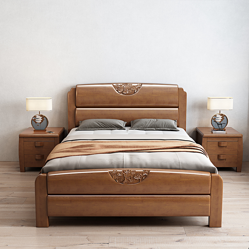 5m 1.2米组合床一米小床成人床单人床成年 大人床公主松木床