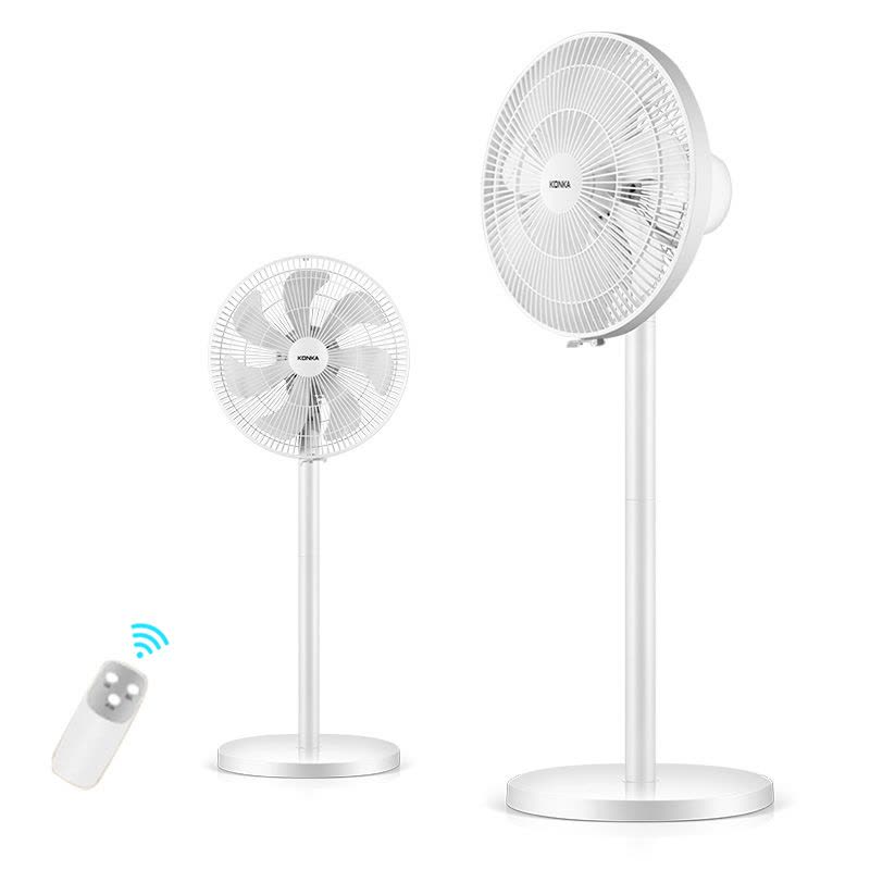 康佳电风扇落地扇家用风扇大风力立式强力节能摇头音静电扇宿舍图片