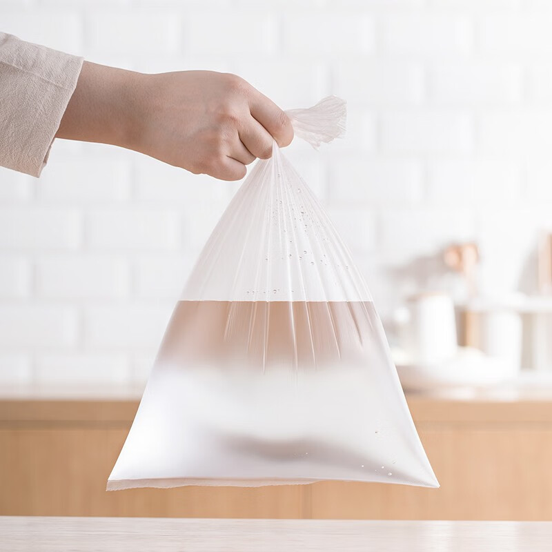 茶花3343保鲜袋加厚食品级密封袋食品专用袋冰箱一次性分装袋 中号150只高清大图