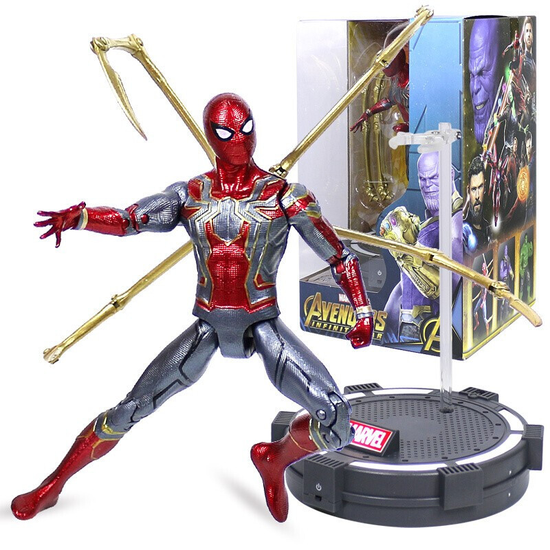 玩具marvel/钢铁侠漫威手办复仇者联盟美国队长蜘蛛侠复联手办摆件