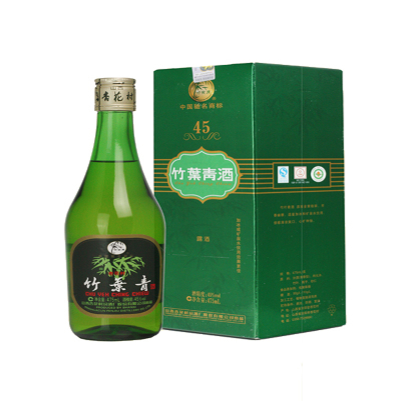 竹叶青牧童盒45度475ml清香型露酒 单瓶装
