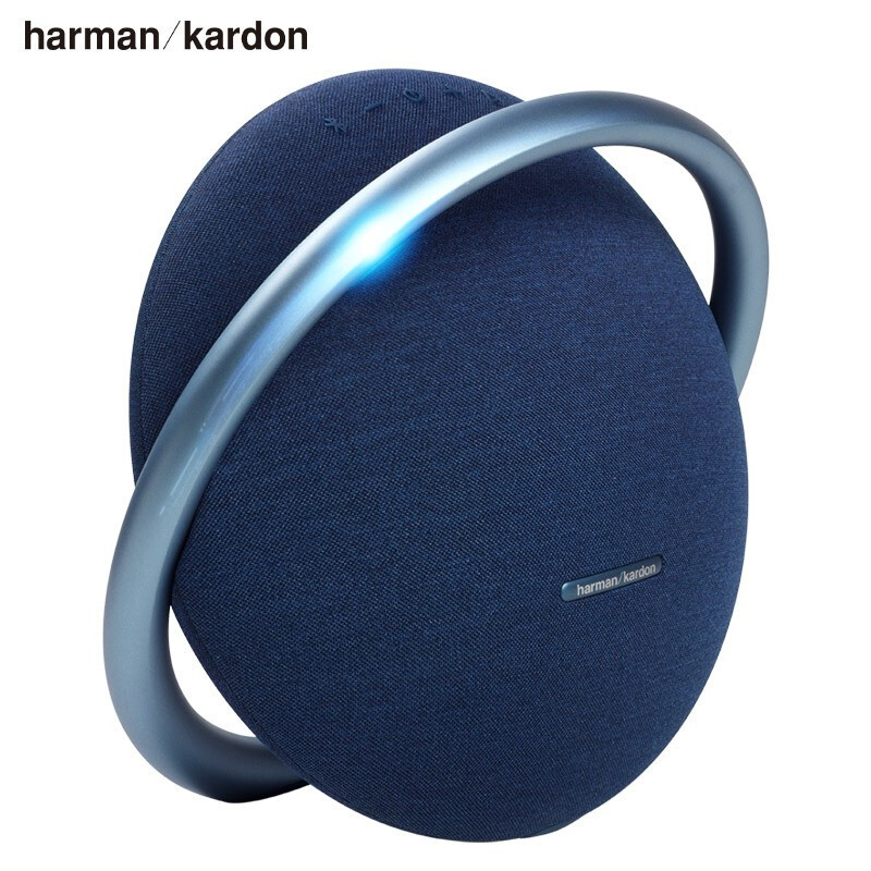 哈曼卡顿 (Harman Kardon) ONYX STUDIO7 音乐卫星七代 桌面立体声音箱 电脑音响便携蓝牙蓝色