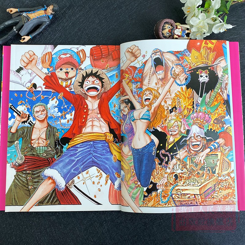 [正版]航海王 尾田荣一郎画集color walk 7 霸王龙 集英社漫画书《海贼王》one piece人物场景活动中高清大图
