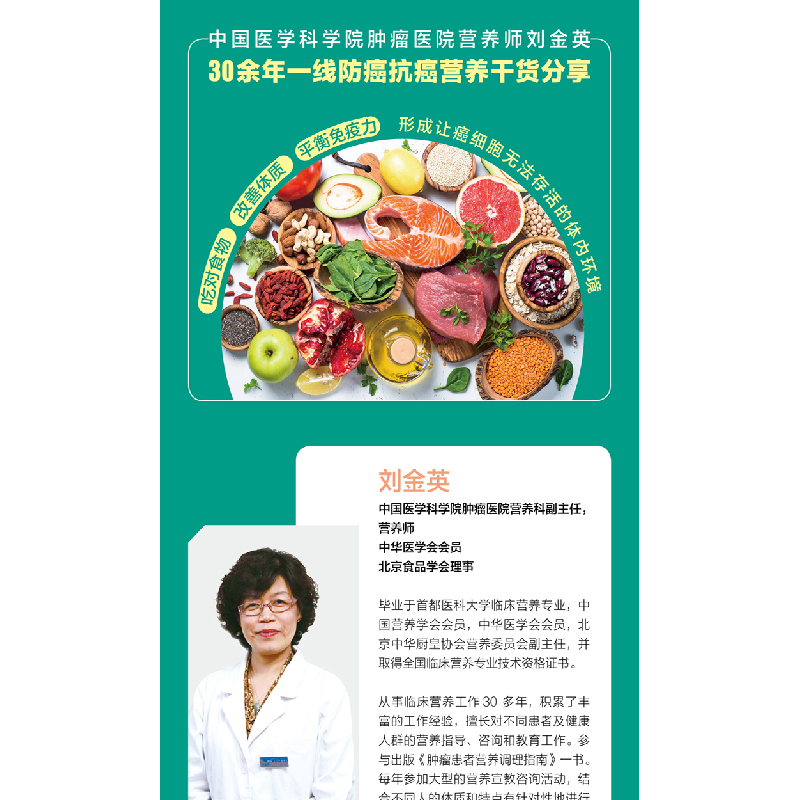 正版 刘金英:防癌抗癌怎么吃速查 刘金英 中国纺织出版社 978751高清大图