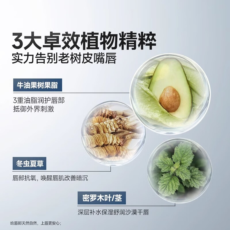 左颜右色 日夜双效 润唇膏 3.5g BDZSSC高清大图