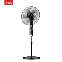 TCL电风扇家用立式俯仰调节定时摇头直径450mm大扇叶落地扇TFS4520GDXIN