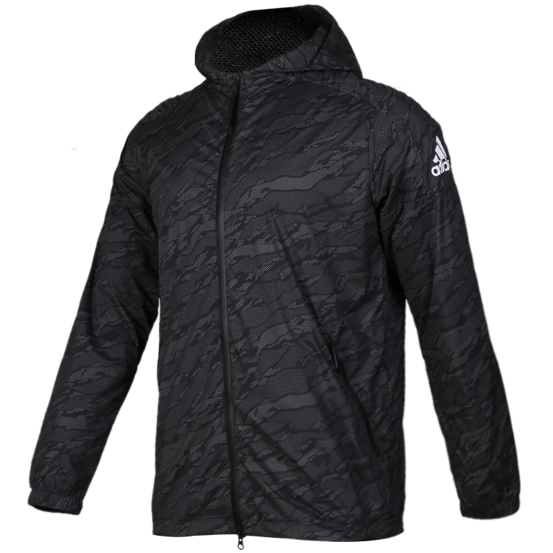 阿迪达斯(adidas) DM5274男装休闲运动服连帽夹克外套