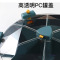 白灰 米桶米缸收纳罐厨房家用壁挂式分格杂粮密封罐可旋转防潮防虫米桶