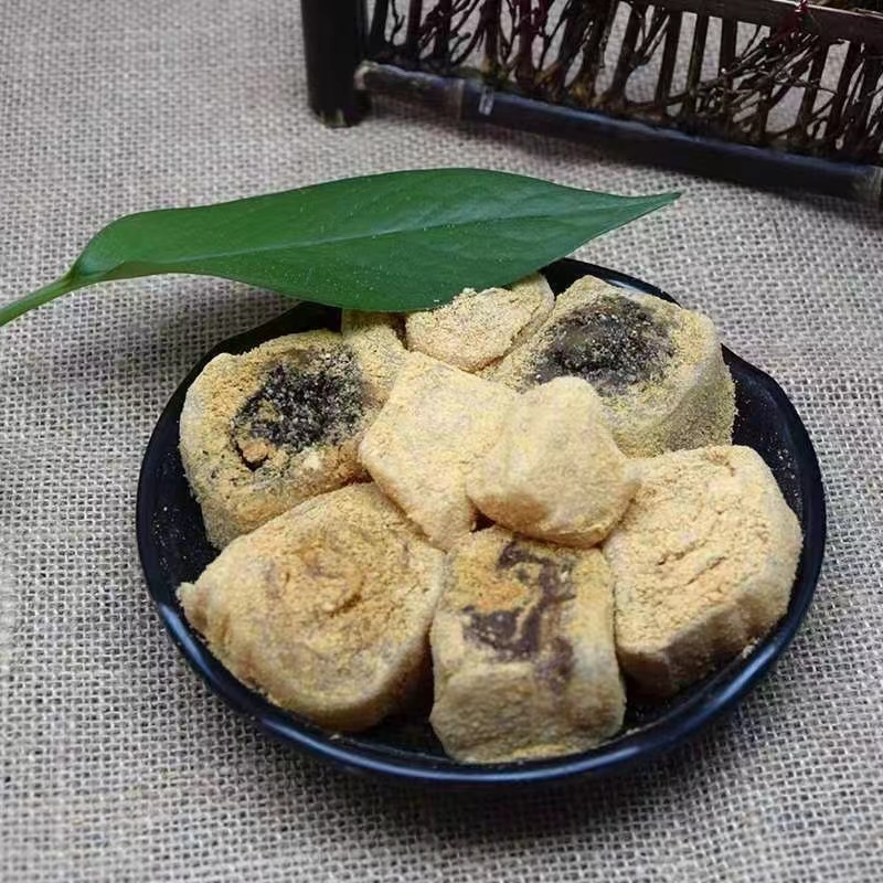 晟吉糯东北正宗驴打滚打糕豆面卷芝麻卷纯手工速食休闲零食450g*4