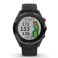 Garmin佳明Approach S62高尔夫GPS触控智能运动手表信息陶瓷表圈商务男腕表 黑色(含CT10挥杆传感器)