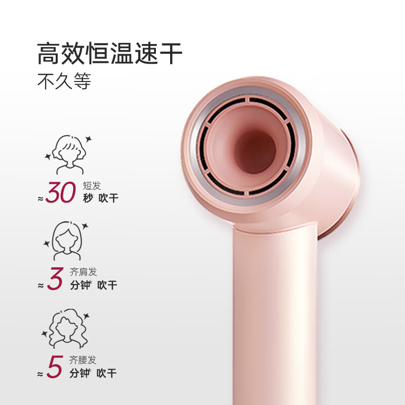 小熊电吹风大功率低噪音高速风力速干DCF-C15W5(随机发货)高清大图