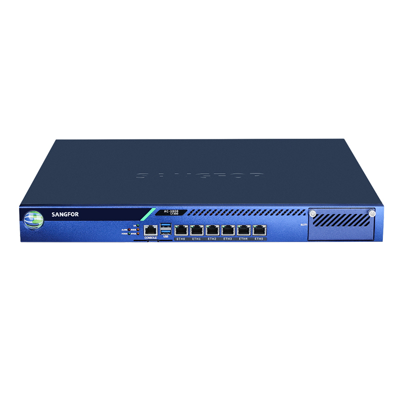 深信服AC-1000-L1300 1U(8G/960G SSD/6千兆/麒麟系统/兆芯KX-U6580/8核2.5GHz