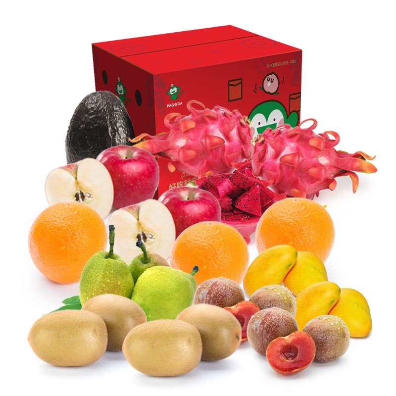 百果园公司热情粽夏水果礼包约55kg