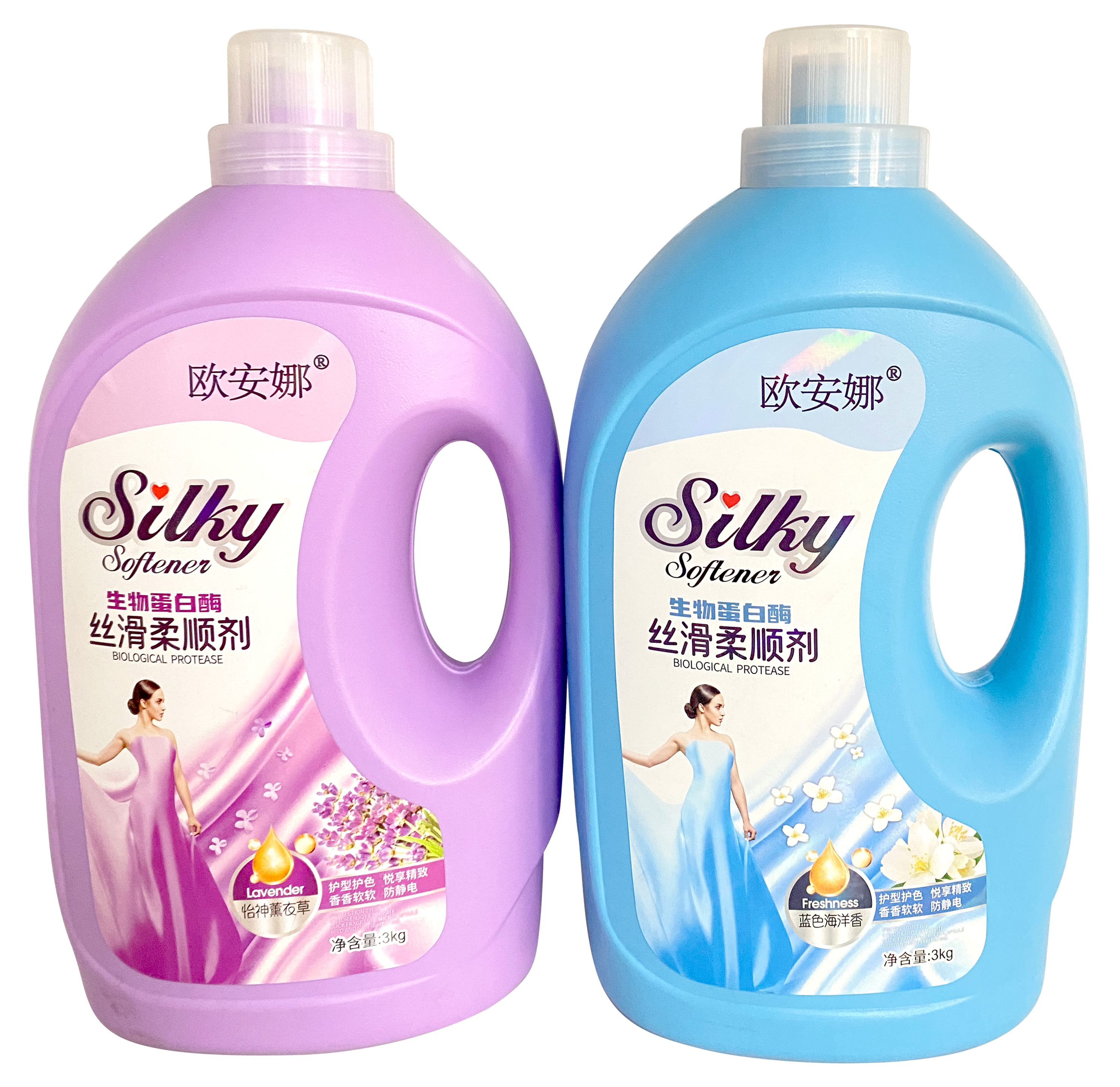 欧安娜丝滑柔顺剂3L