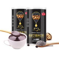 燕之坊核桃芝麻黑豆粉250g*2罐装 五谷杂粮代餐粉