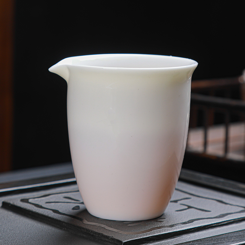 羊脂玉白瓷11头茶具套装