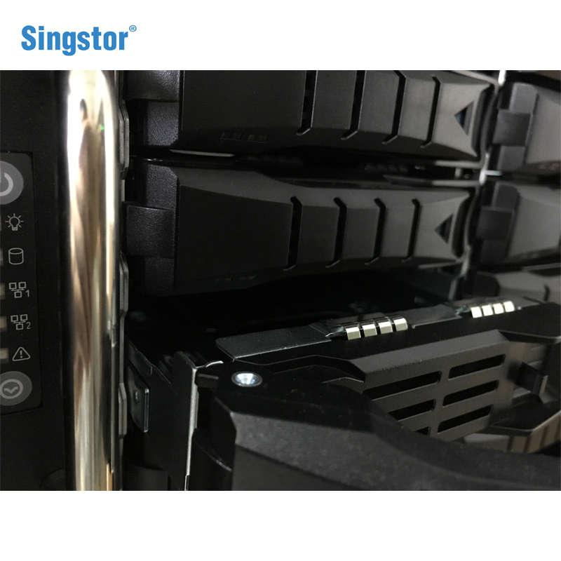 鑫云(Singstor)SS200E-24R融媒体中心 电视台专用网络存储 24盘位NAS磁盘阵列 标配 整机144T