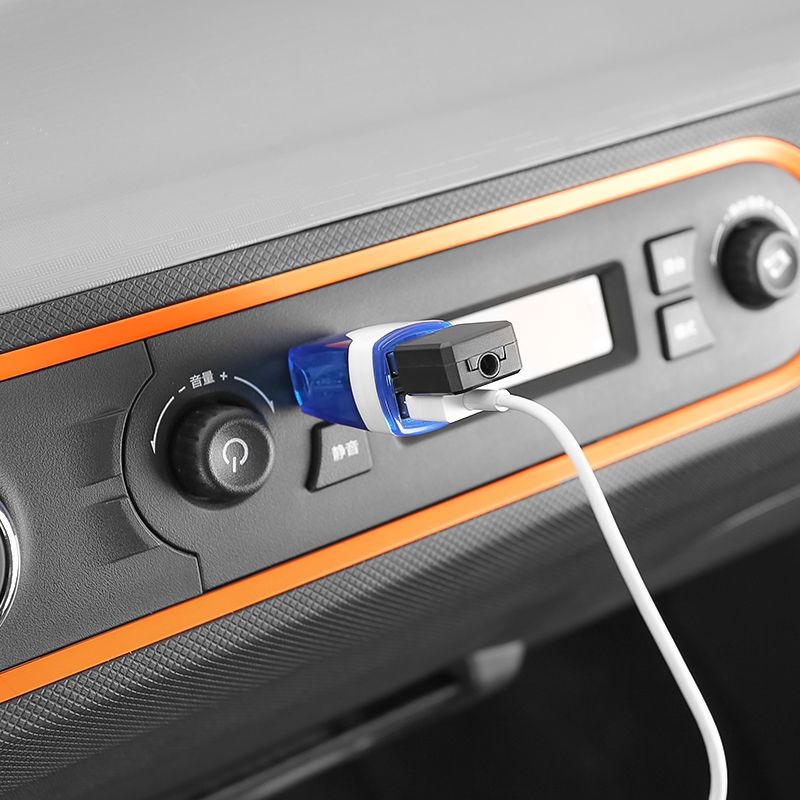 五菱宏光miniev车载充电器改装专用usb扩展器一分二转换器转接头宏光