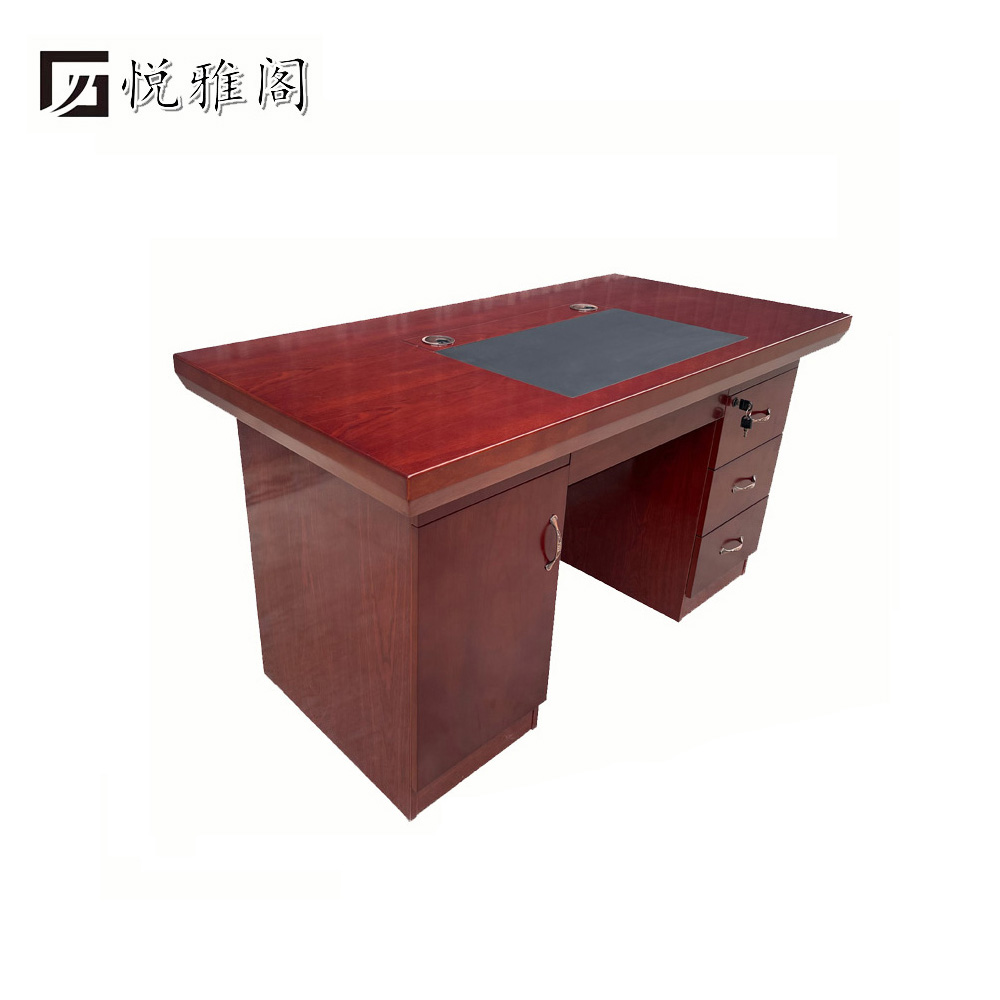 悦雅阁 木质电脑办公桌高清大图