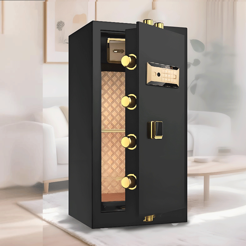迅迈 【黑色WiFi手机监控+指纹+密码+人脸解锁】 40*48*80CM 防盗保险保管箱柜 单位:台(颜色可选)
