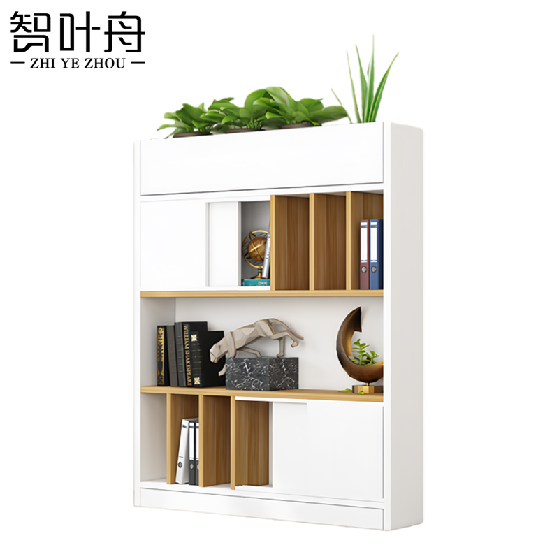 智叶舟办公文件柜100*30*134cm台高清大图