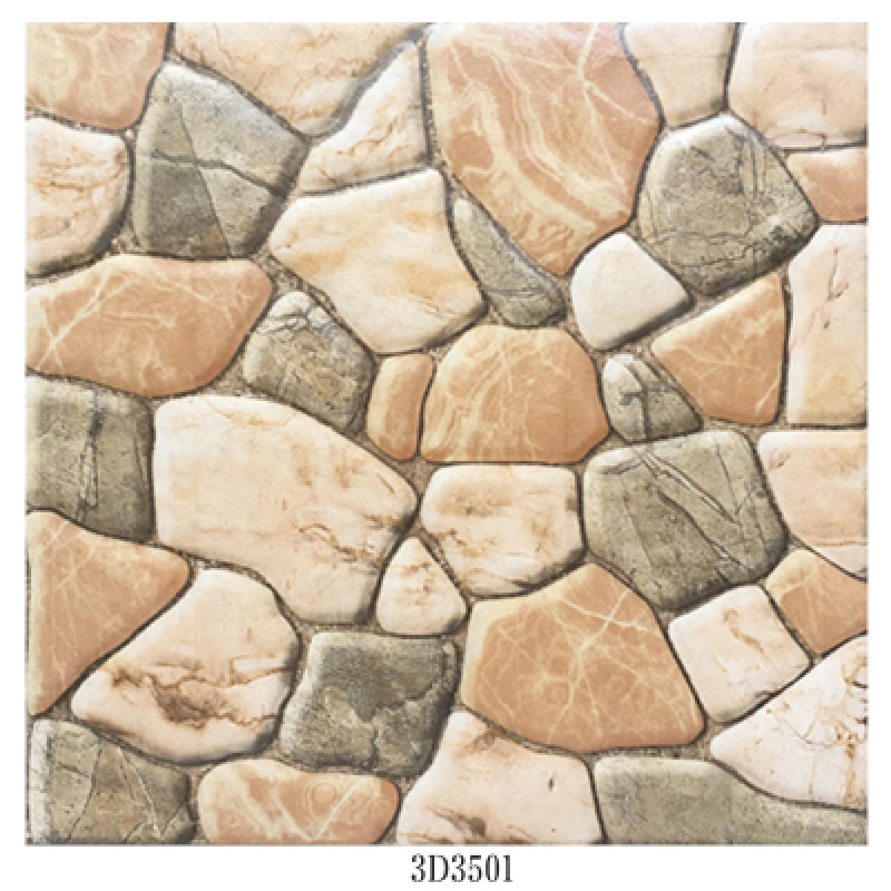 鹅卵石地砖室外户外阳台露台花园防滑瓷砖田园庭院仿古砖300300壹德壹