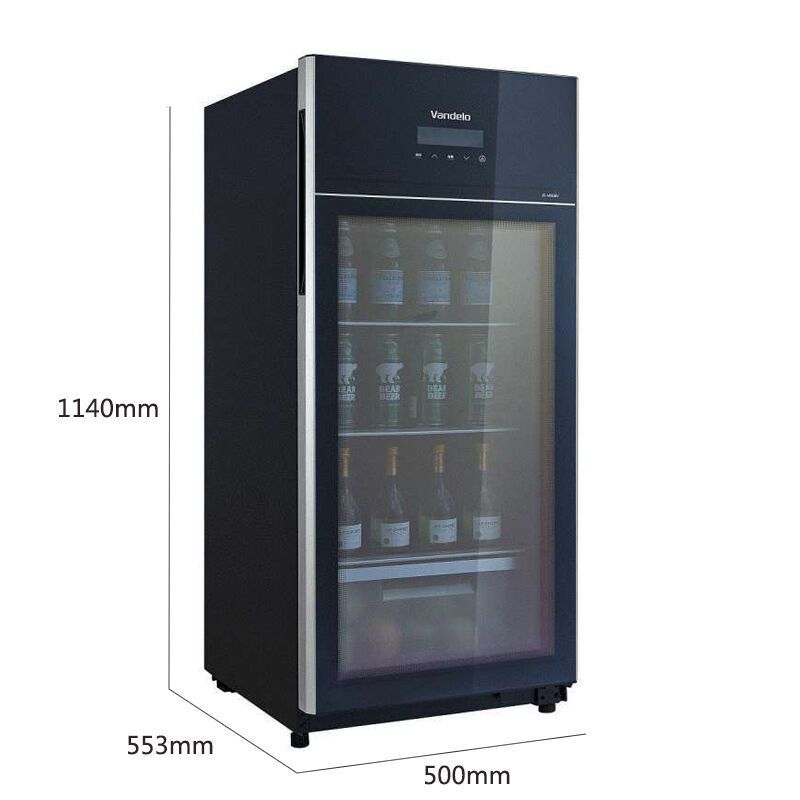 美的 JC-145GEV 冰吧家用单门饮料冷藏立式柜