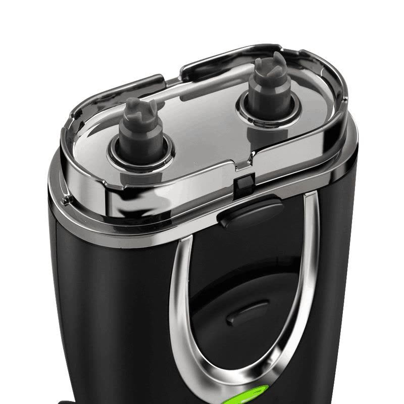 飞科(FLYCO)电动剃须刀FS711 充电式刮胡刀 双刀头 旋转式 刀头可水洗 内置充电插头小巧便携男士剃须刮胡刀图片