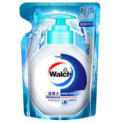 威露士(walch) 健康抑菌洗手液(健康呵护)袋装 525ml