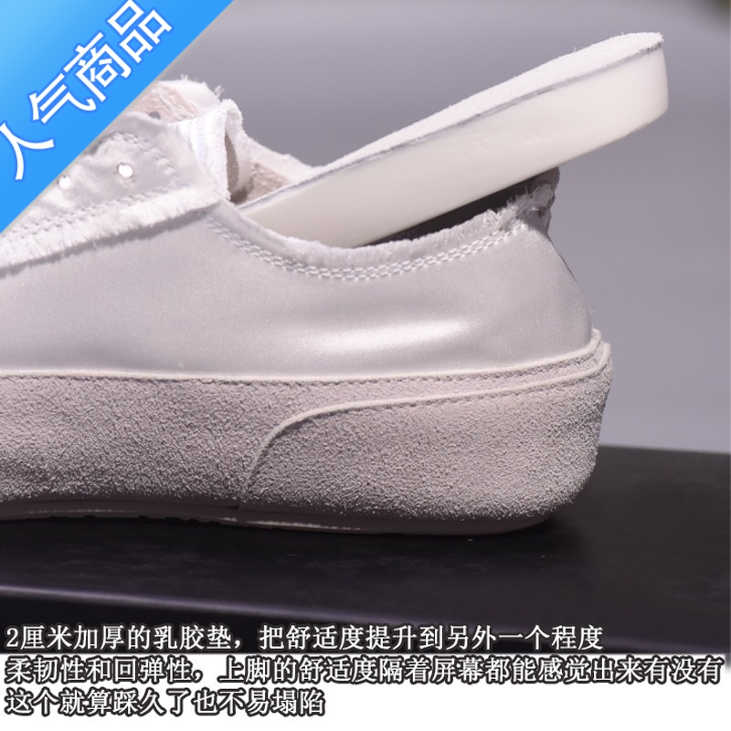 SUNTEK西班牙绸缎小白鞋女夏季平底百搭小众帆布鞋厚底软底板鞋休闲单鞋高清大图
