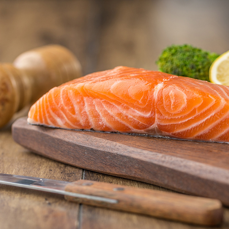 蓝雪三文鱼柳冰冻250g