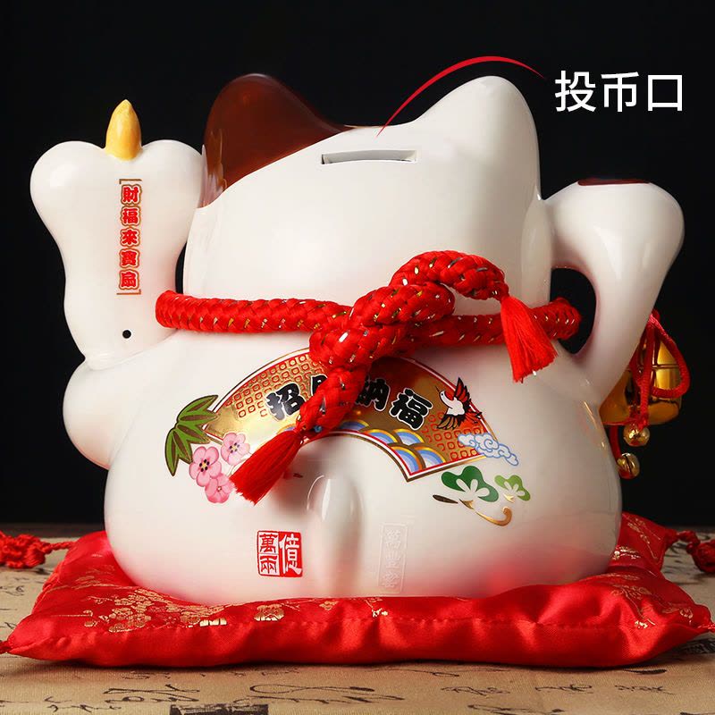 摆件储蓄罐大号存钱罐 新款创意店铺头开业礼品E7|大号风顺图片