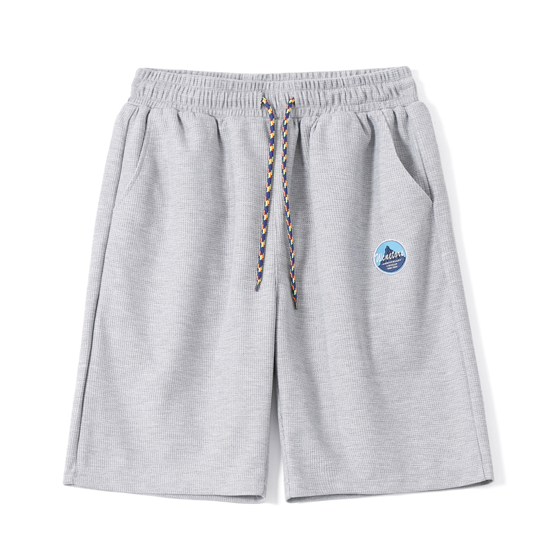 真维斯夏季新款宽松透气运动短裤男港风休闲五分裤男美式薄款潮流