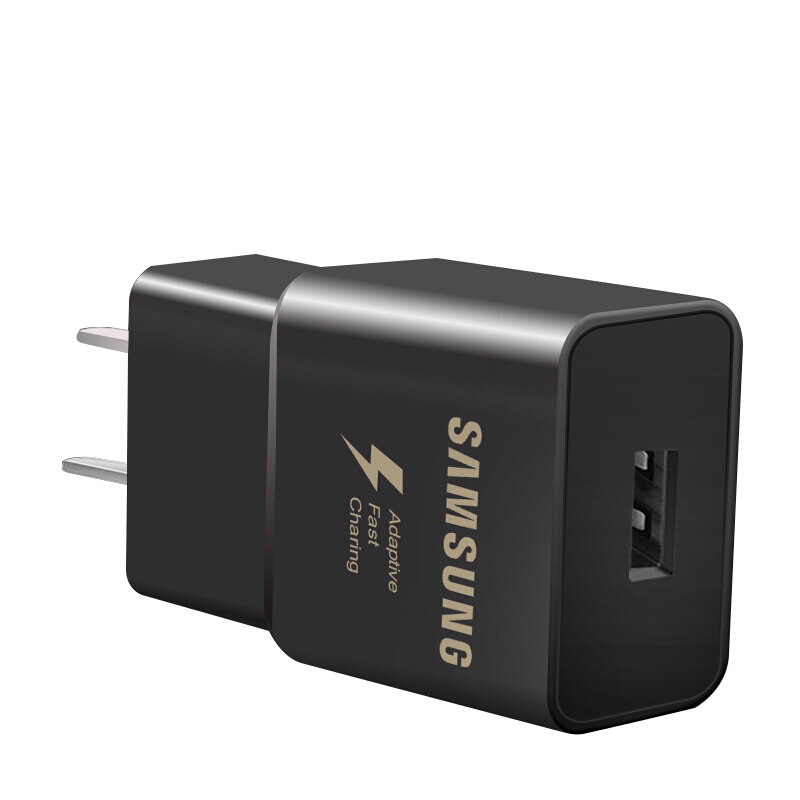 SAMSUNG/三星原装充电器套装 S8/S7原装快充头插头 2.0/Type-C数据线 单独快充充电器插头 黑色