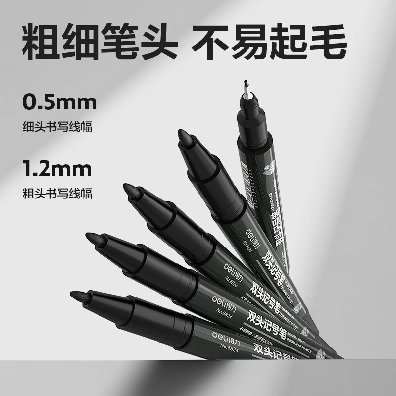 晨光M&amp;G学生金属中性笔0.5mm书写顺滑耐用防断墨创意笔尖设计高清大图