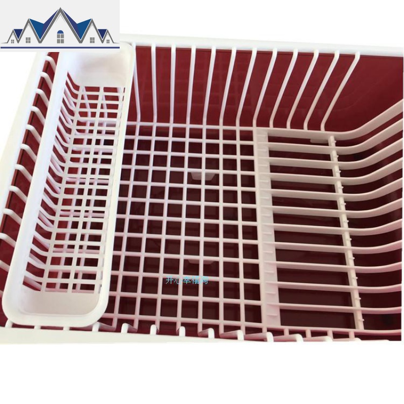 碗柜塑料厨房沥水碗架带盖碗筷餐具收纳盒放碗碟架滴水碗盘置物架_84_412高清大图