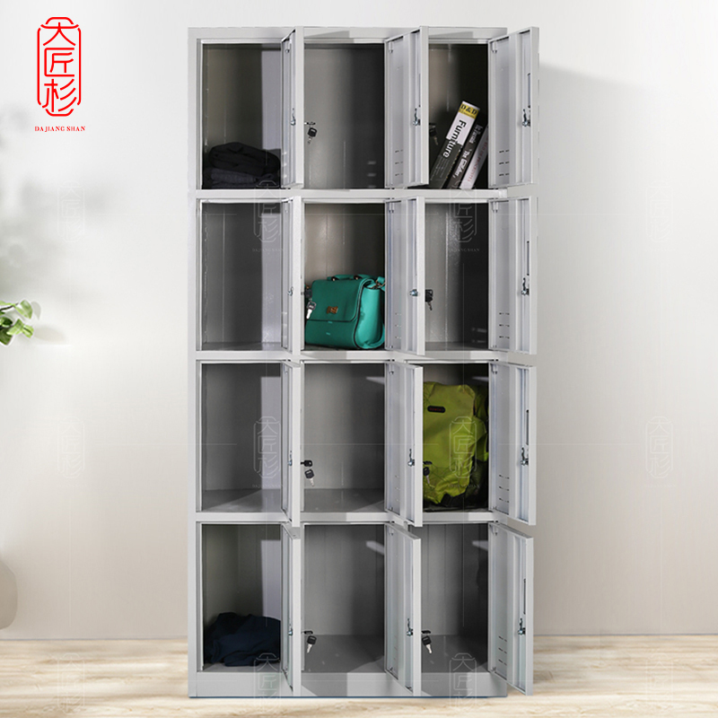 大匠杉 更衣柜储物柜加厚十二门 DYG20112高清大图
