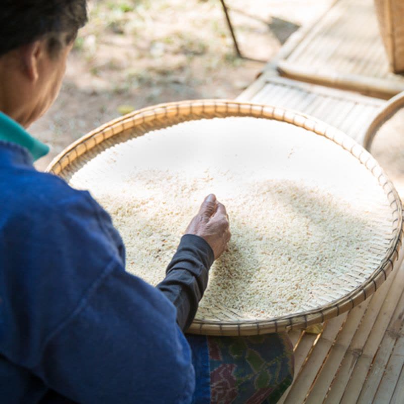 [扶余]大米爆米花香五谷杂粮送礼新鲜真空装5斤图片