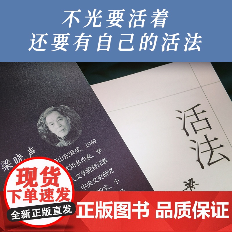 []活法(茅盾文学奖得主、电视剧《人世间》原著作者梁晓声,减轻内耗及时止损的哲理散文集。)高清大图
