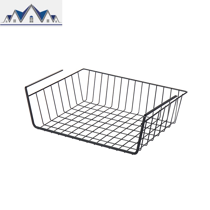 日式下挂篮厨房收纳架调味架碗碟架衣柜置物架浴室架免钉_846高清大图