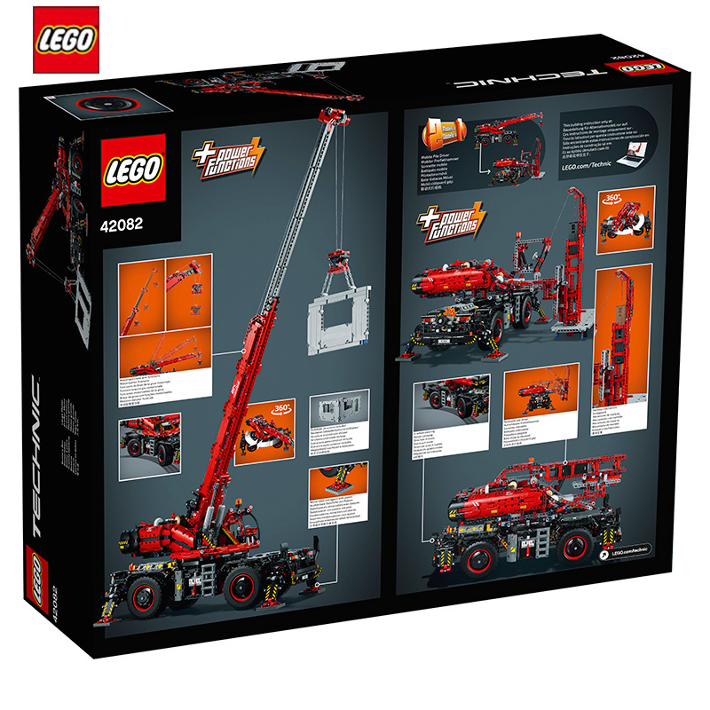 LEGO乐高 Technic机械组系列 复杂地形起重机42082 积木玩具