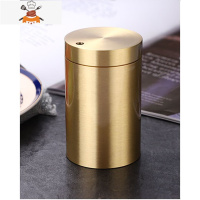 纯铜牙签筒精品创意个性家用牙签盒便携式卧室餐厅客厅防尘牙签罐 敬平 传统PK传盒牙防