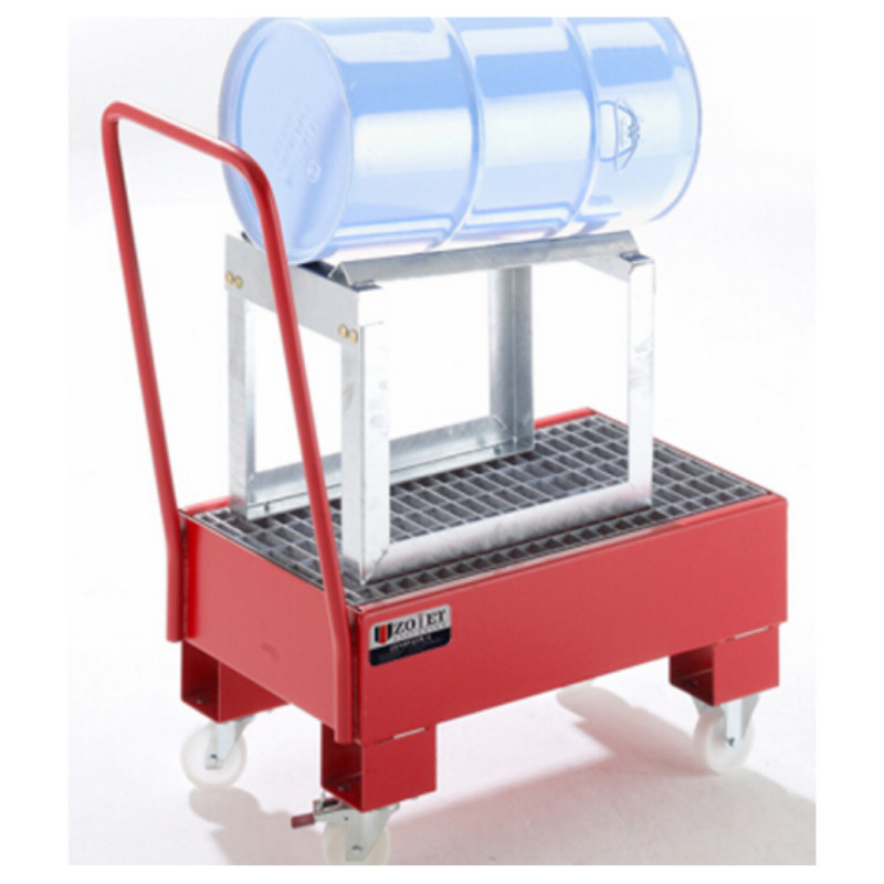 众御 ZOYET 201159 移动型钢制盛漏托盘 全镀锌 200L 80×80×111cm
