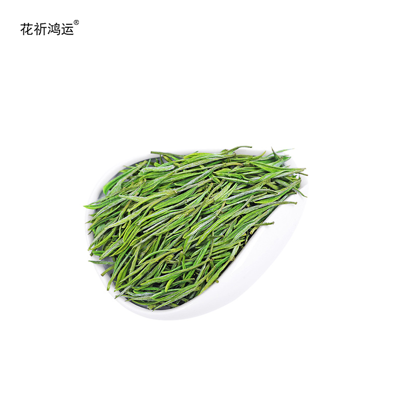 花祈鸿运绿茶250克袋高清大图