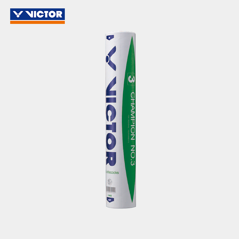 VICTOR/威克多 羽毛球鸭毛球比赛系列3号 CP3 76N(12只/筒)