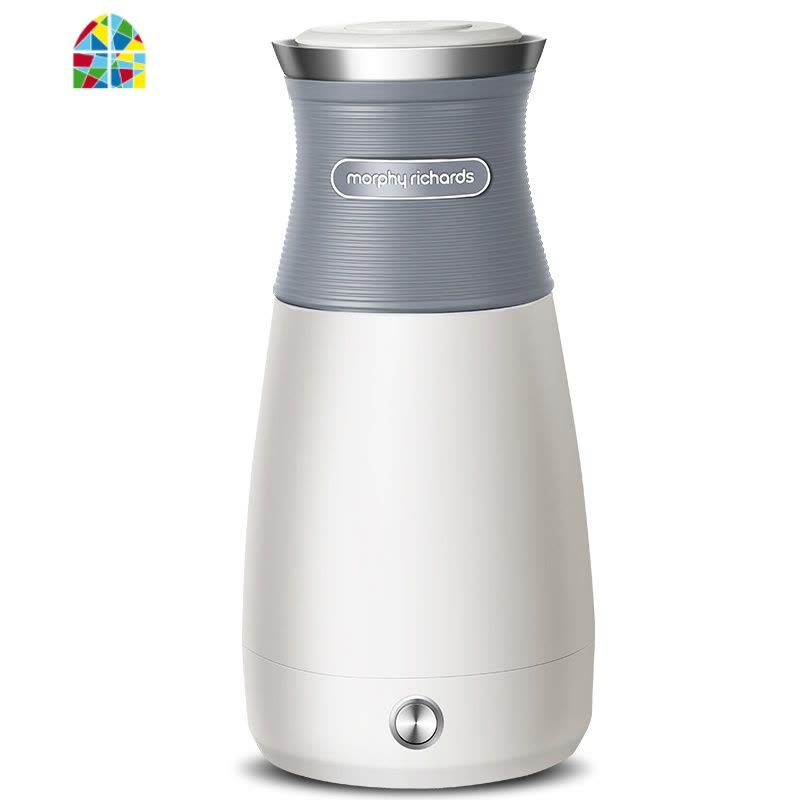 [一人食]摩飞便携烧水壶小型家用自动家用不锈钢旅行电热水壶 FENGHOU 灰色图片